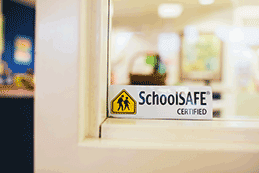 SchoolSAFE Certified sticker